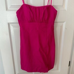 Hot Pink Homecoming Dress